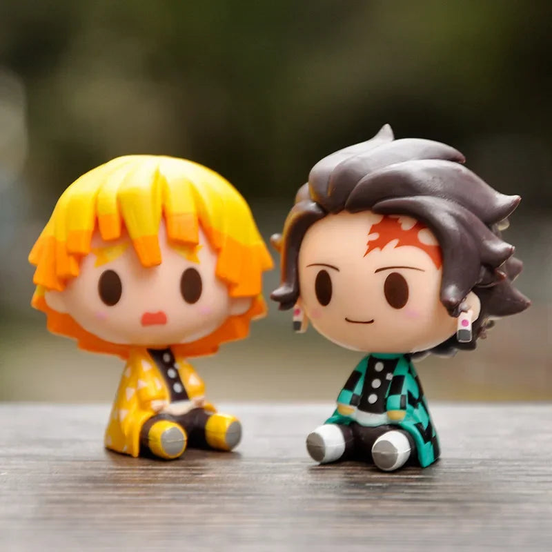 Demon Slayer Action Figures 4 Pcs