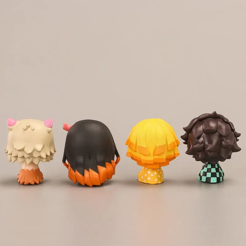Demon Slayer Action Figures 4 Pcs