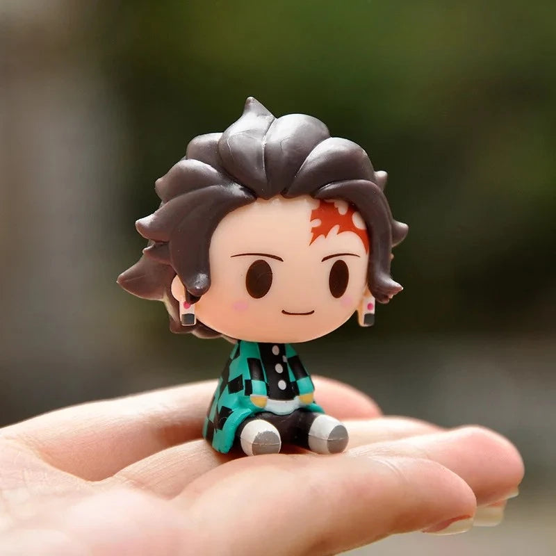 Demon Slayer Action Figures 4 Pcs