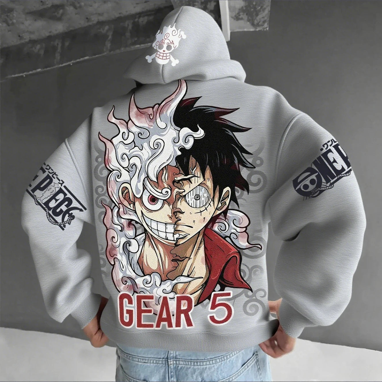 One Piece Luffy Gear 5 Hoodie